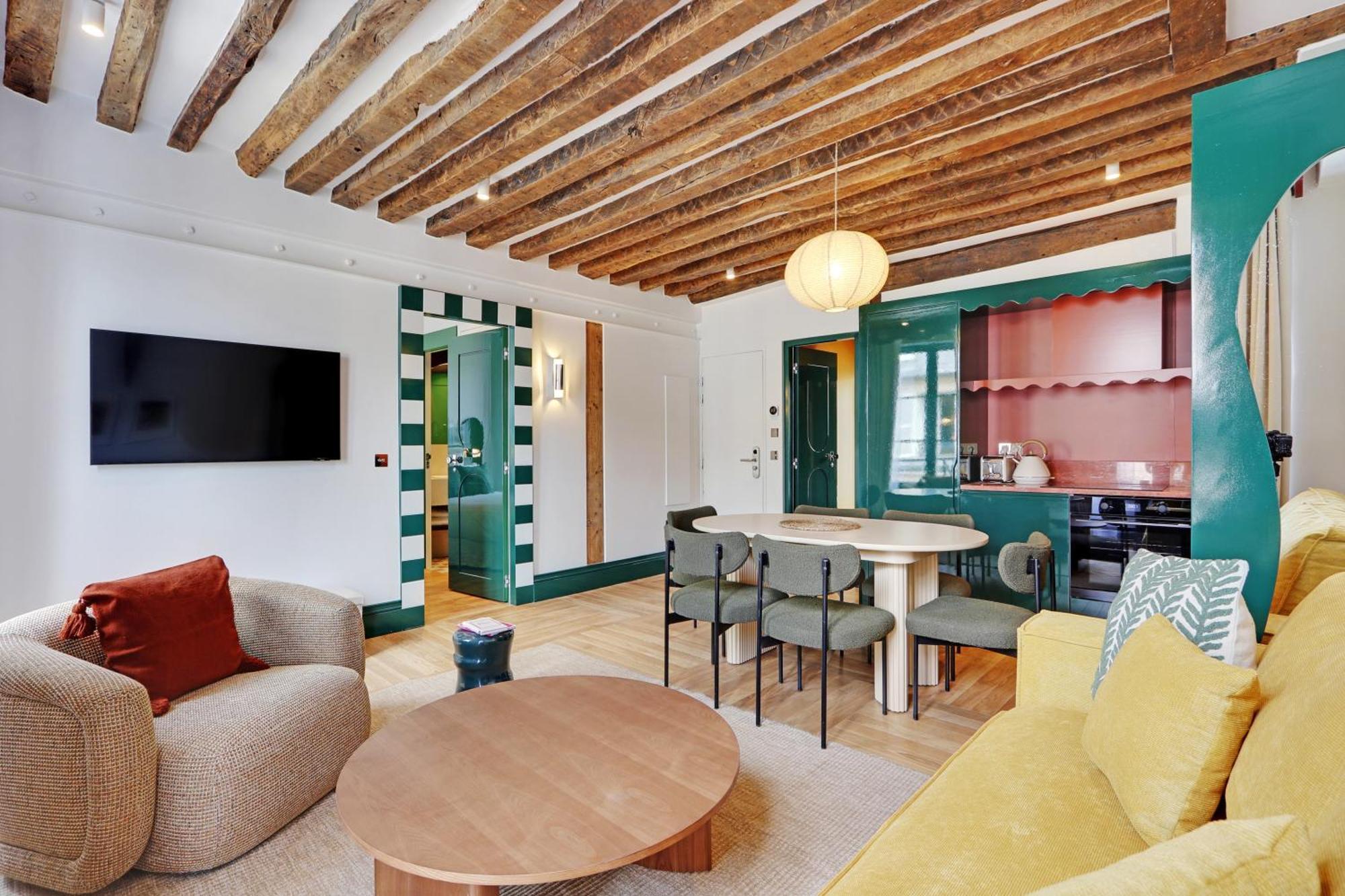 Paris Home Collection Serviced Apartments In Notre Dame - Rue Savoie Buitenkant foto