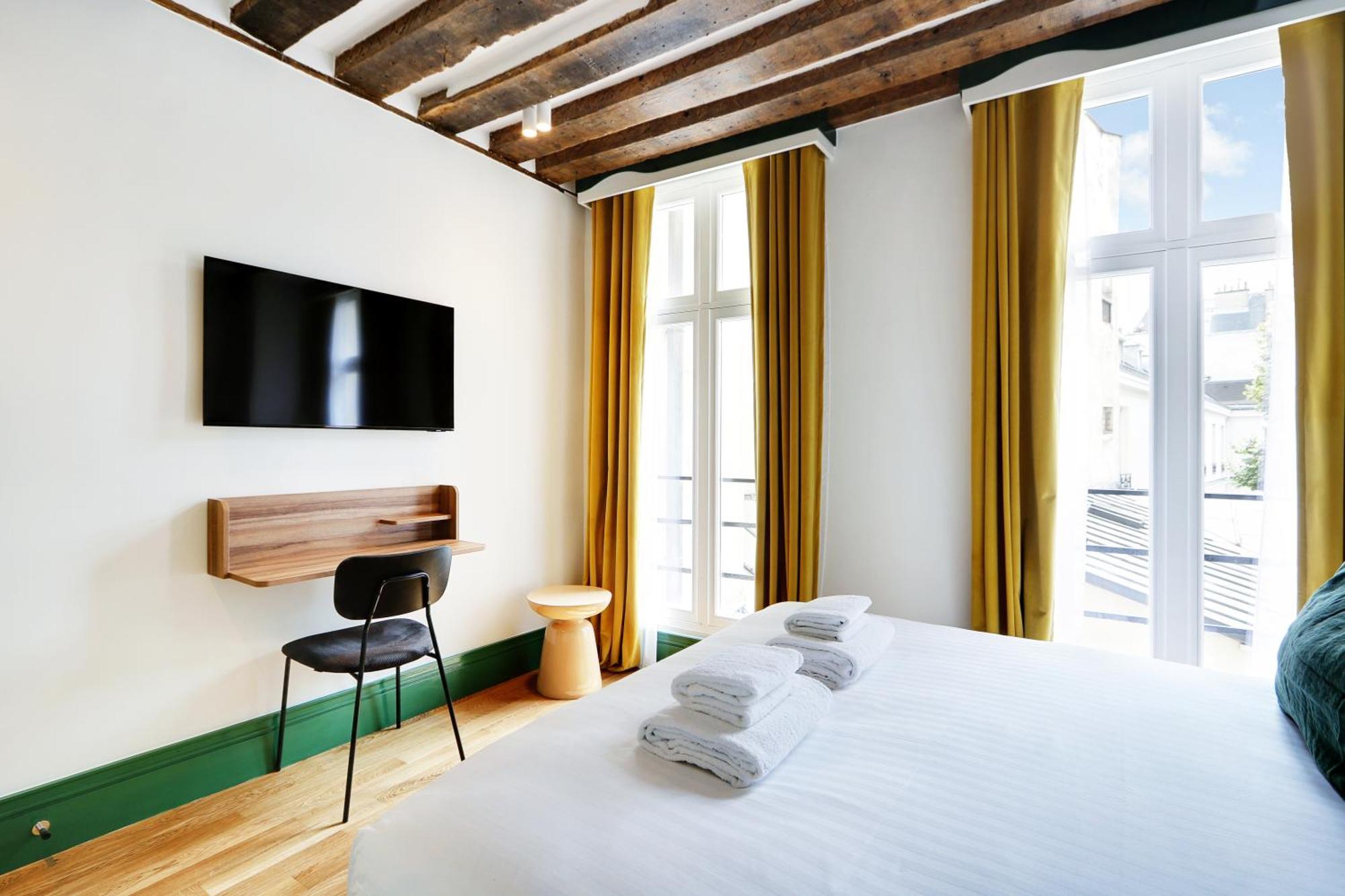 Paris Home Collection Serviced Apartments In Notre Dame - Rue Savoie Buitenkant foto