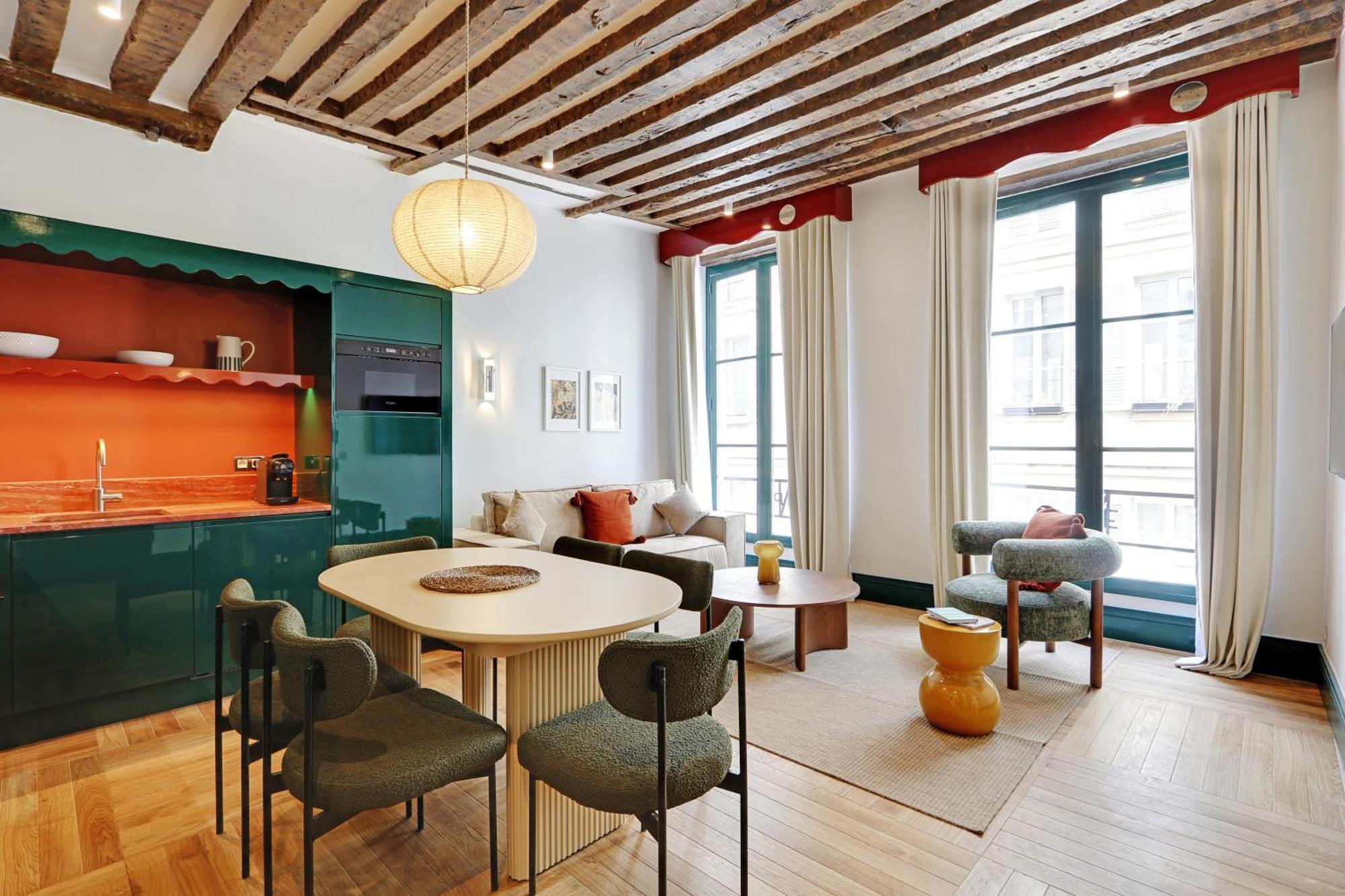 Paris Home Collection Serviced Apartments In Notre Dame - Rue Savoie Buitenkant foto