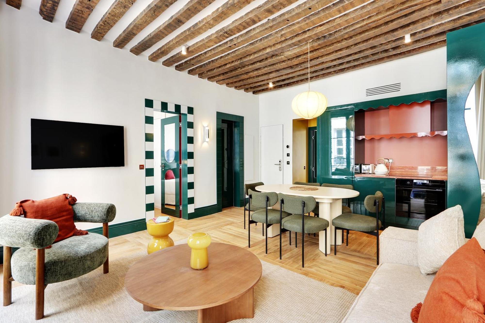 Paris Home Collection Serviced Apartments In Notre Dame - Rue Savoie Buitenkant foto